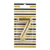 lumanare tort cifra 7 gold