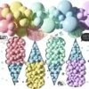 Arcada Baloane Botez Pastel Multicolore 145 Piese
