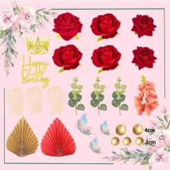Decoratiune Tort Royal Roses