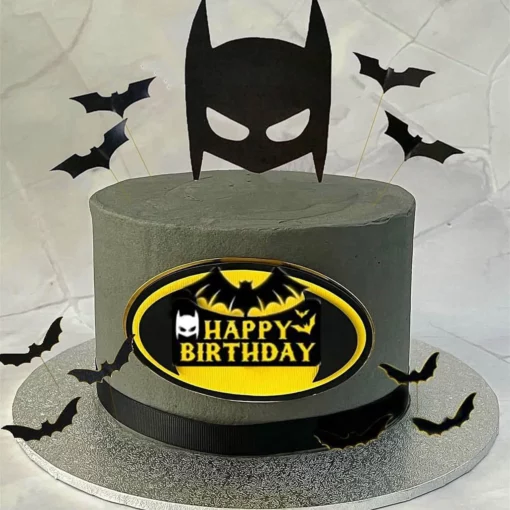 Decoratiuni pentru Tort Tematica Supererou Batman