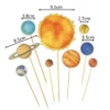 Decoratiune Tort Univers Galactic