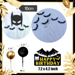 Decoratiuni pentru Tort Tematica Supererou Batman