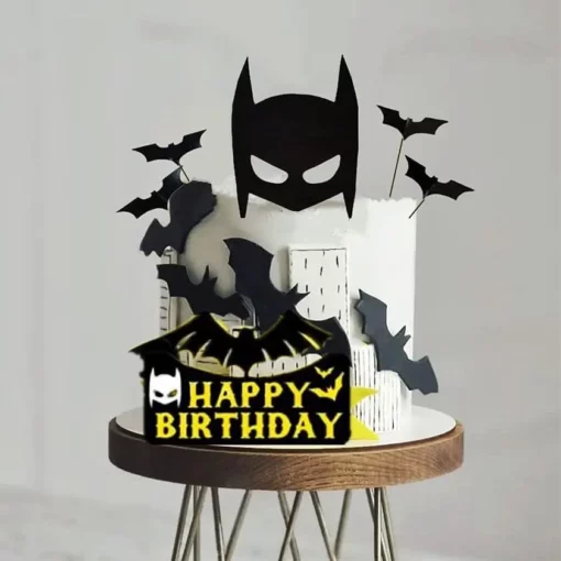 Decoratiuni pentru Tort Tematica Supererou Batman