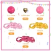Decoratiune Tort Elegant Pink Balloons