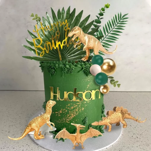 Decoratiune Tort Premium Gold Wildlife