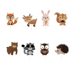 Decoratiune Tort Woodland Friends