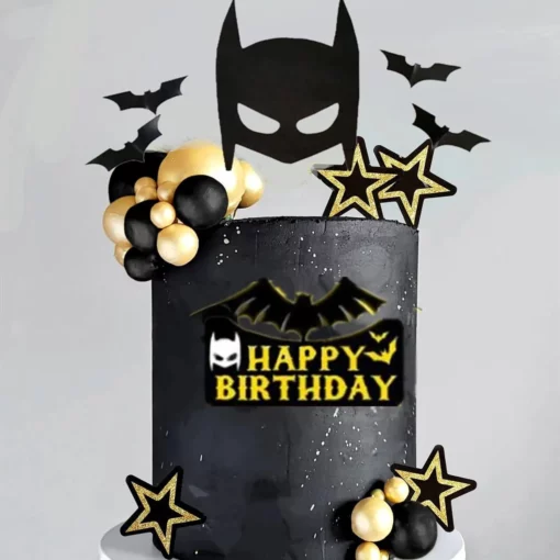 Decoratiuni pentru Tort Tematica Supererou Batman