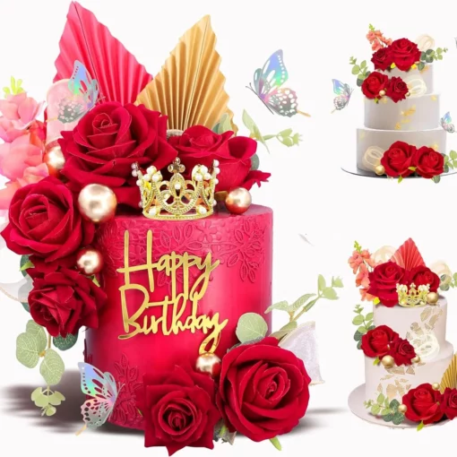 Decoratiune Tort Royal Roses