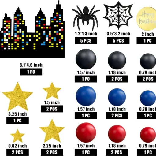 Decoratiune Tort Zi De Nastere Ultimate Spider Town
