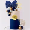 Decoratiune Tort Evenimente Royal Gold Blue