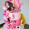 Decoratiune Tort Premium Glam Party Pink Gold