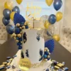 Decoratiune Tort Evenimente Royal Gold Blue