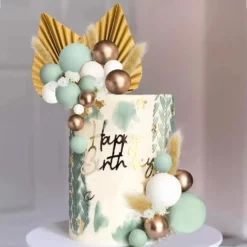 Decoratiune Tort Boho Natur Party