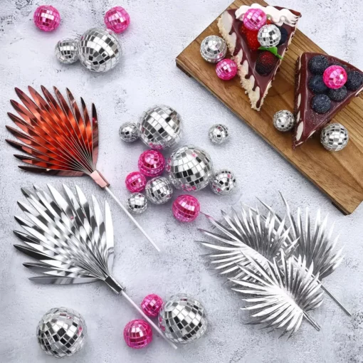 Set Decor Tort Disco Party Pentru Aniversari