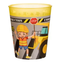 Pahar Din Plastic Petrecere Aniversare Vehicule De Santier