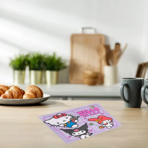 Set 12 Servetele Aniversare Petrecere Hello Kitty
