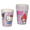 Set 6 Pahare Aniversare Petrecere Hello Kitty