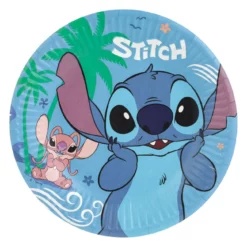Set 6 Farfurii Aniversare Petrecere Stitch 19 cm