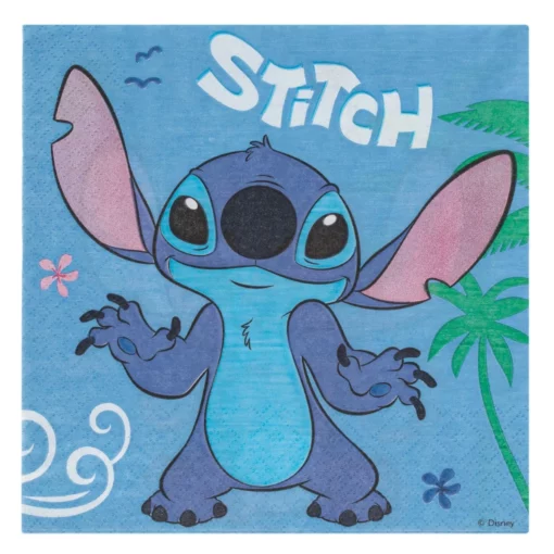 Set 16 Servetele Aniversare Petrecere Stitch