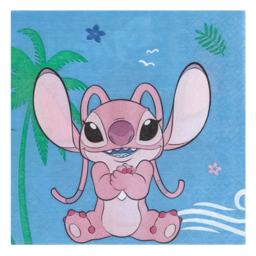 Set 16 Servetele Aniversare Petrecere Stitch