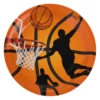Set 6 Farfurii Aniversare Petrecere Tematica Basketball 23 cm