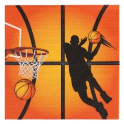 Set 12 Servetele Aniversare Petrecere Tematica Basketball