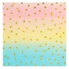 Set 12 Servetele Aniversare Petrecere Colorata Ombre