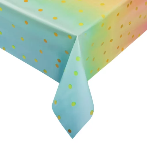 Fata De Masa Petrecere Aniversare Colorata Ombre