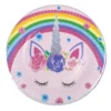 Set 6 Farfurii Petrecere Rainbow Magical Unircorn