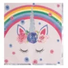 Set 12 Servetele Petrecere Rainbow Magical Unircorn