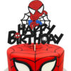Topper tort Spiderman Happy Birthday