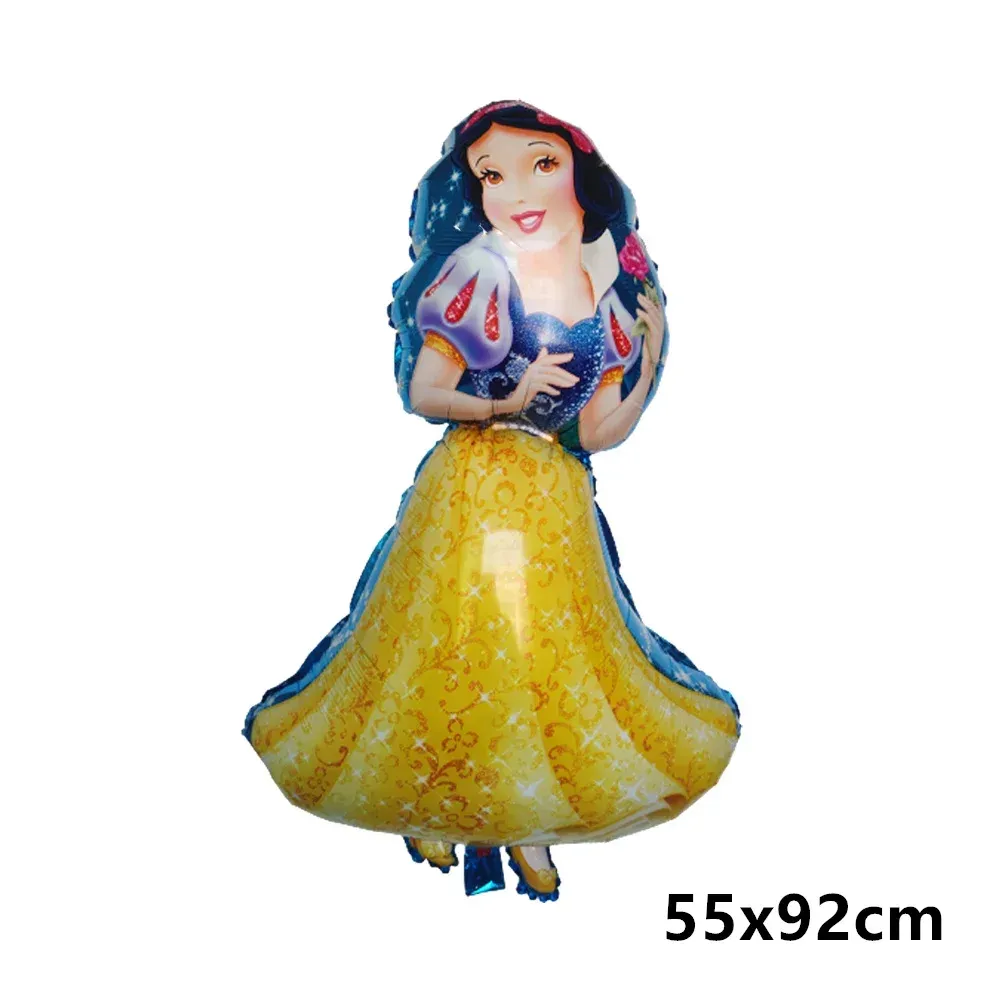 Balon folie figurina Printesa Belle dimensiune 55x92 cm