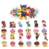 Set de 13 decoratiuni tip topper tort patrula catelusilor pentru briose si tort aniversar.